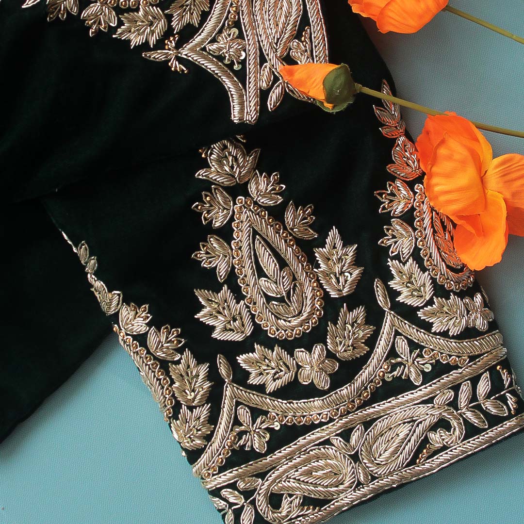 VELVET BLOUSE