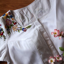 Chah 1 white Cotton Blouse
