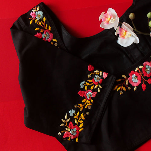 Black Raas Cotton Blouse