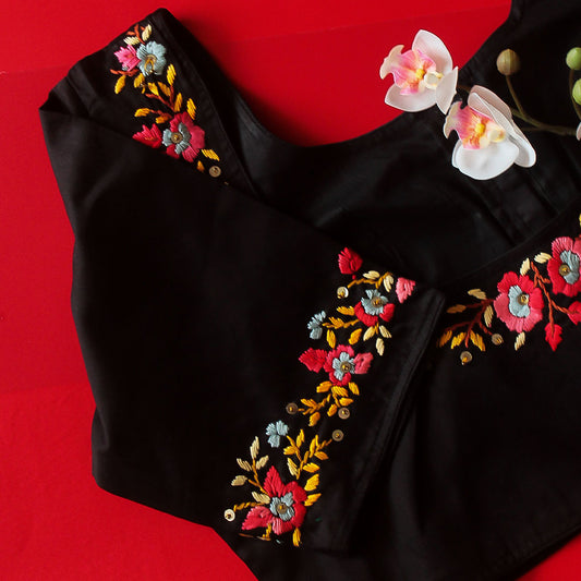 Black Raas Cotton Blouse