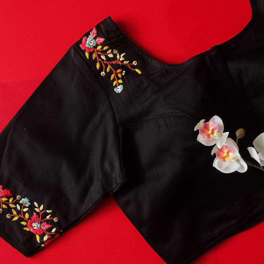 Black Raas Cotton Blouse