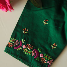Green Raas Cotton Blouse