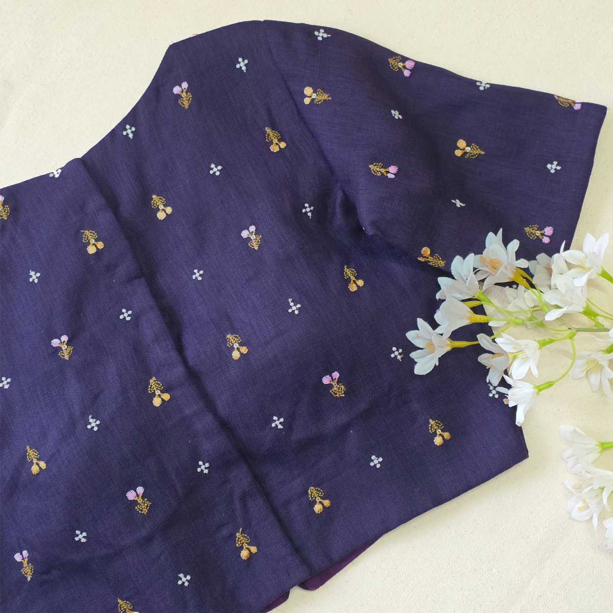 Violet Double Zip Blouse