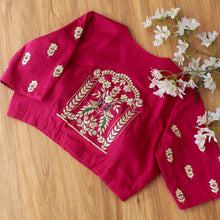 Jaipuri Pink Gota Patti Blouse