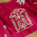 Jaipuri Pink Gota Patti Blouse
