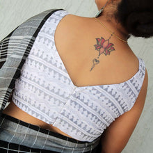Grey Kantha work Blouse