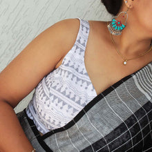 Grey Kantha work Blouse