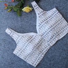 Grey Kantha work Blouse