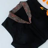 Black1 Collar Neck Blouse
