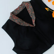Black1 Collar Neck Blouse