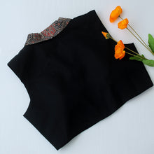 Black1 Collar Neck Blouse