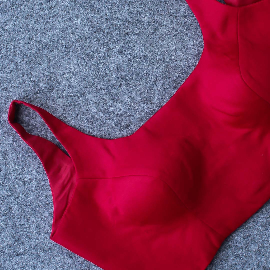 Fuchsia Pink Sleeveless Blouse 11