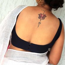 Navy Blue Achla Sleeveless Blouse