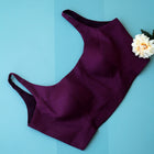 Wine Achla Sleeveless Blouse