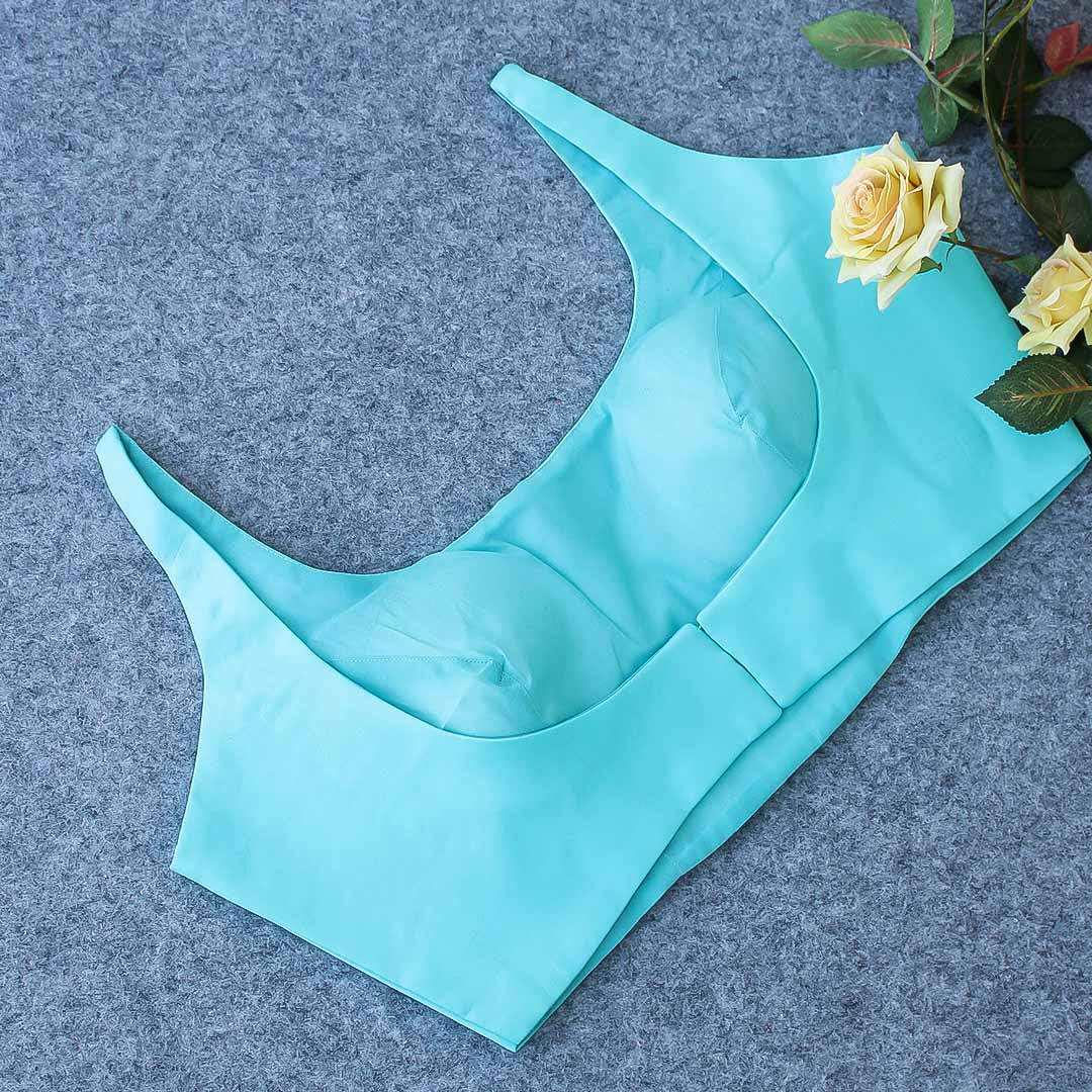 Sky Blue Achla Sleeveless Blouse