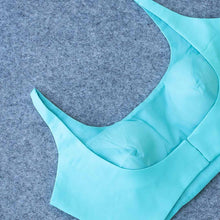 Sky Blue Achla Sleeveless Blouse