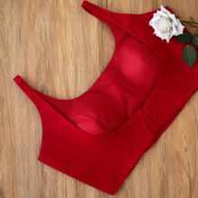 Red Achla Sleeveless Blouse