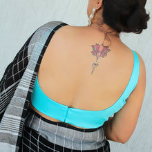 Sky Blue Achla Sleeveless Blouse