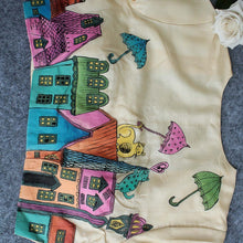 Building Hand Painted Silk Blouse