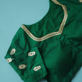 Jaipuri Green Gota Patti Blouse