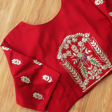 Jaipuri Red Gota Patti Blouse