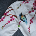 Cherry Blossom Hand Painted Blouse