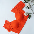Eve Orange Sleeves Blouse