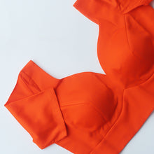 Eve Orange Sleeves Blouse