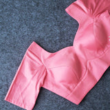 Eve Pink Sleeves Blouse