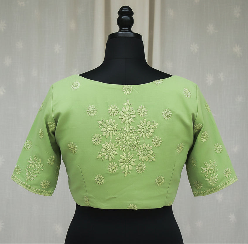 Chikankari 3  Blouse