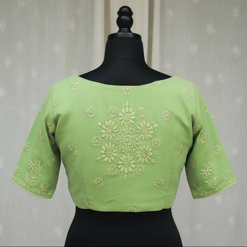 Chikankari 3  Blouse