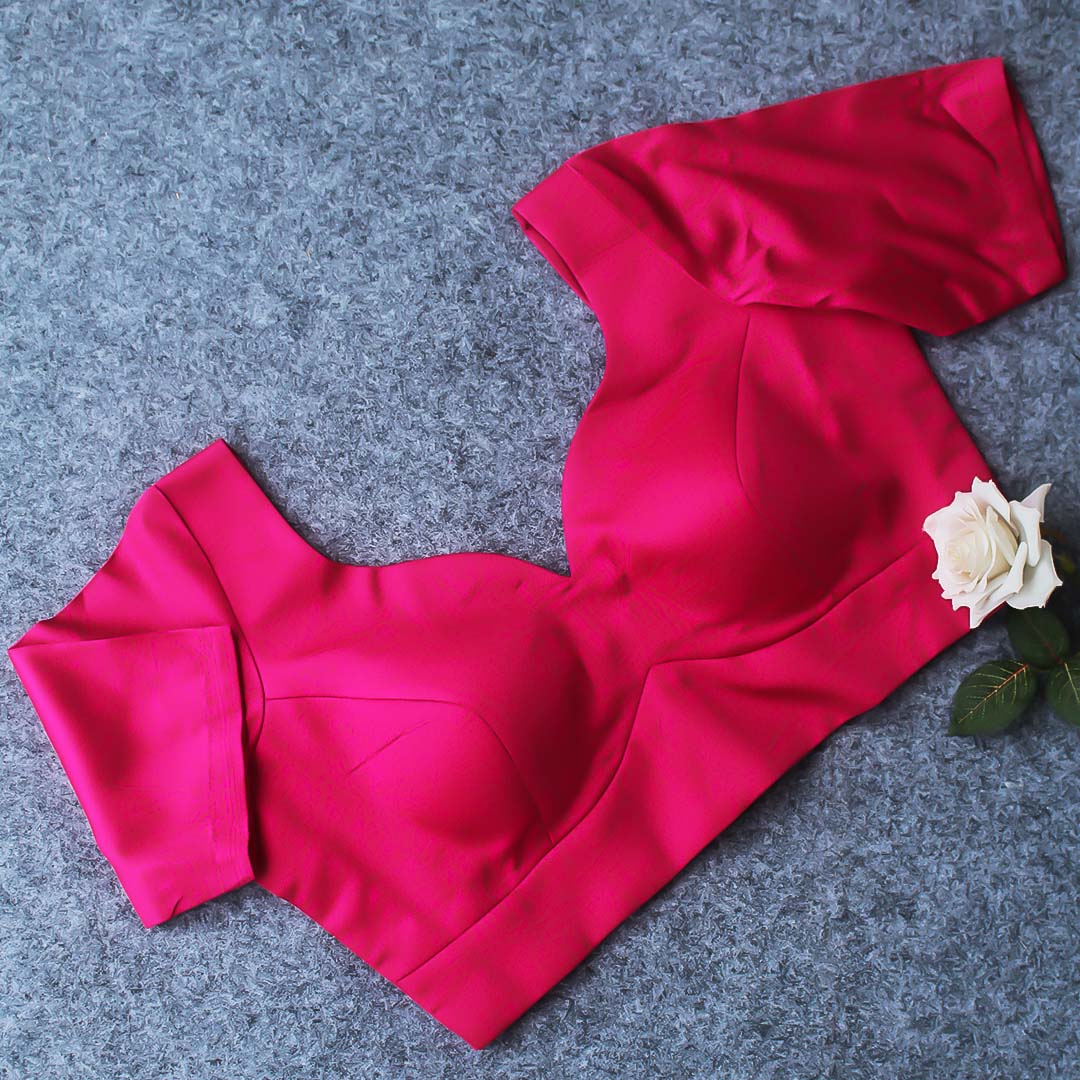 Eve Rani pink Sleeves Blouse