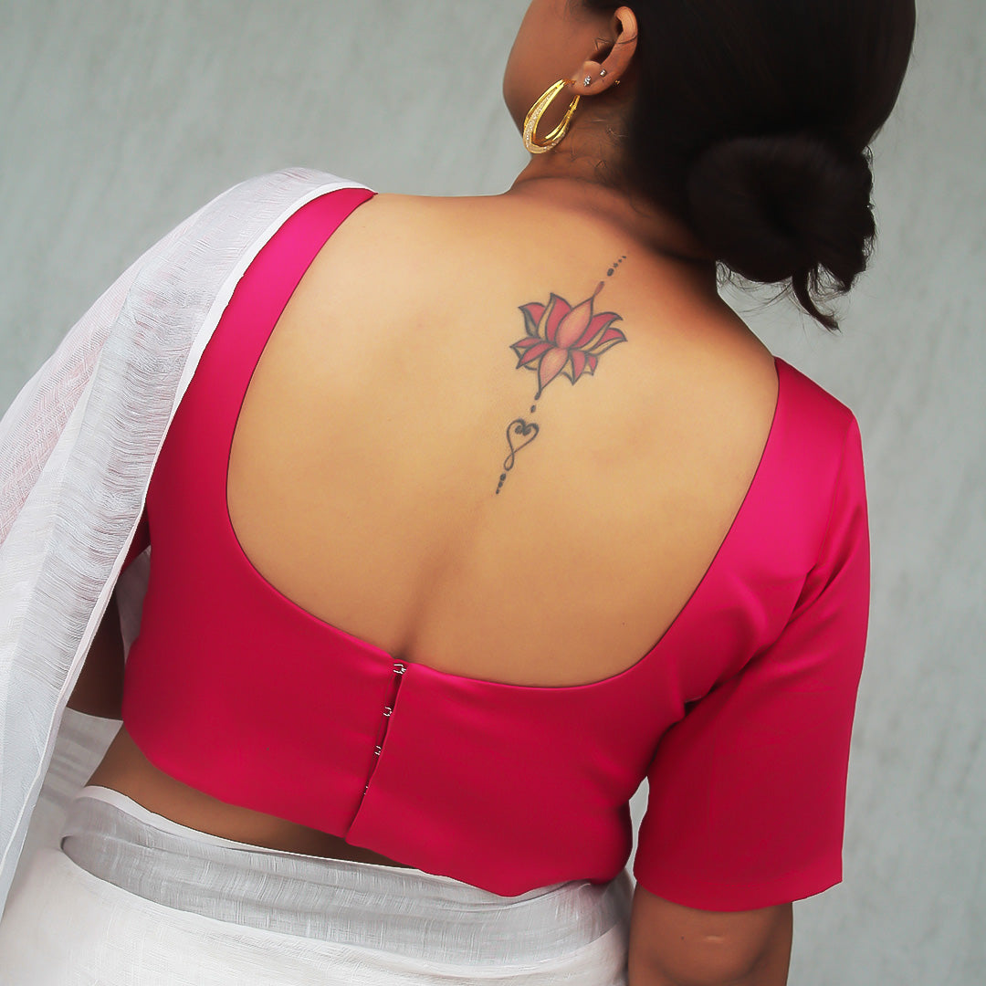 Eve Rani pink Sleeves Blouse