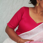 Eve Rani pink Sleeves Blouse