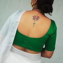 Eve Green Sleeves Blouse