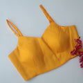 Yellow Spaghetti Blouse