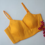 Yellow Spaghetti Blouse
