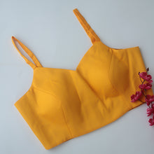 Yellow Spaghetti Blouse