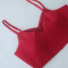 Red Spaghetti Strap Blouse