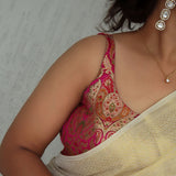 Rani Pink Meenakari Blouse