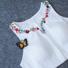 White Halter Neck Blouse