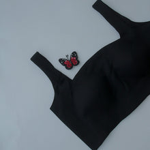 Inara Black Square Neck Blouse