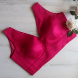 Rani Pink V-Neck Blouse