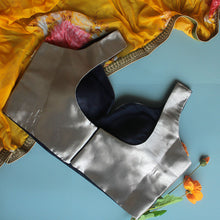 B.Green Golden Sleeveless Blouse