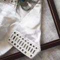 Off White  Naksh Mirror Work Blouse