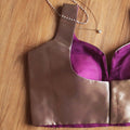 Golden Wine Sleeveless Blouse