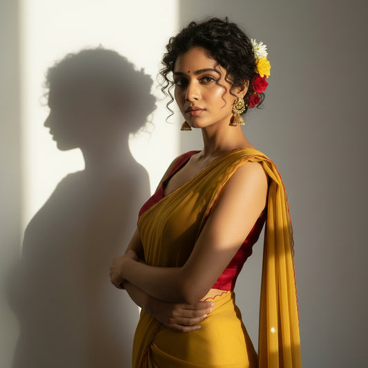 Maroon Sweetheart neck Sleeveless Blouse