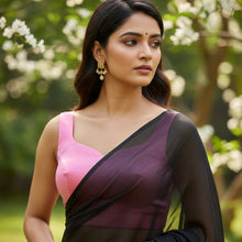Pink V-Neck Sleeveless Blouse