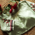 Sea Green Gulab Blouse