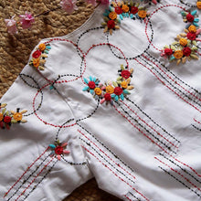 White Mia Embroidery Blouse